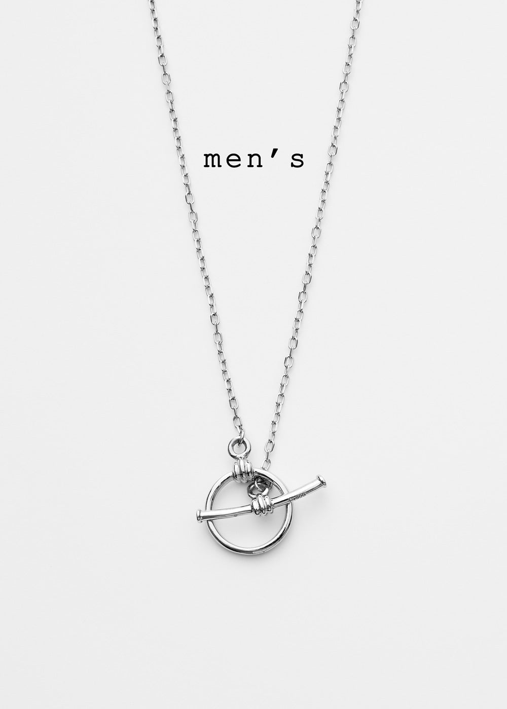 K18・PTペアネックレス-Anchor Pair Necklace-｜60-9856-9857