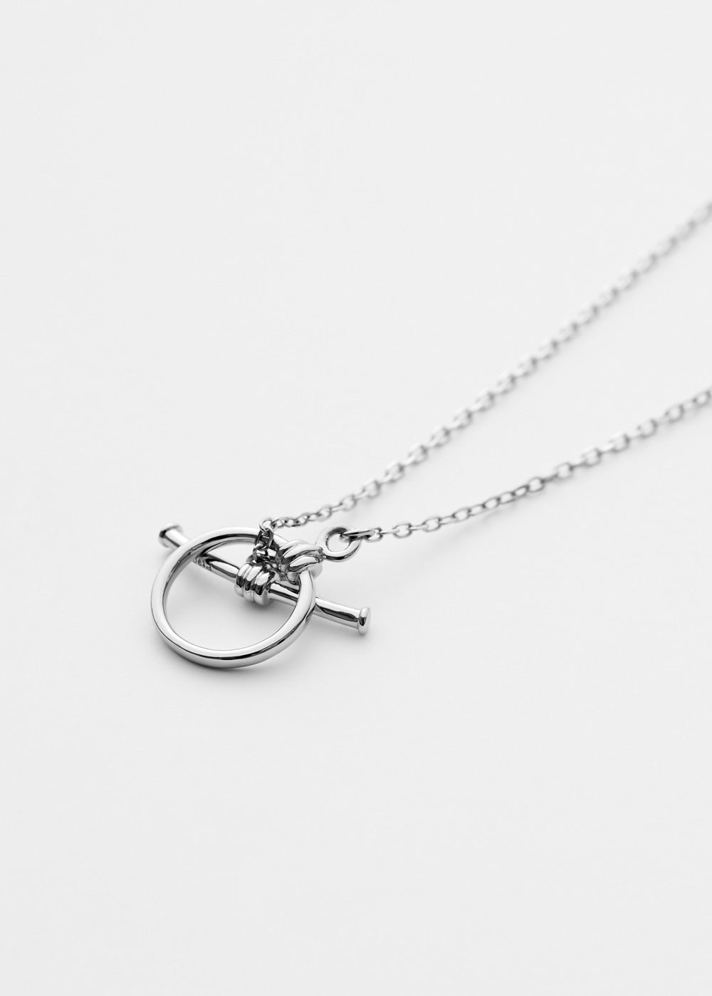 K18・PTペアネックレス-Anchor Pair Necklace-｜60-9856-9857
