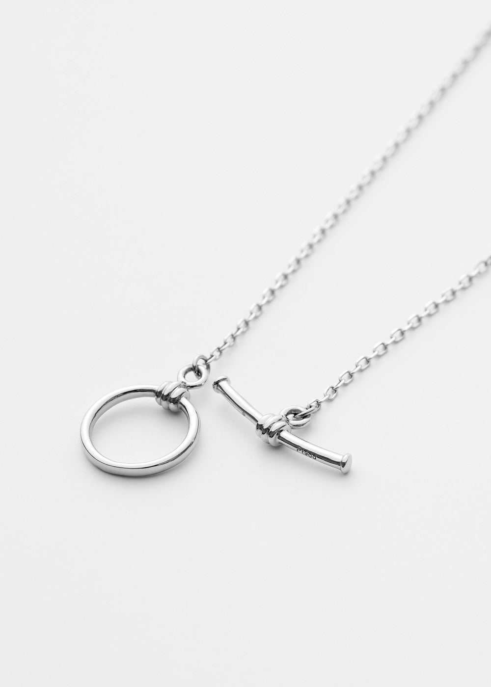 K18・PTペアネックレス-Anchor Pair Necklace-｜60-9856-9857