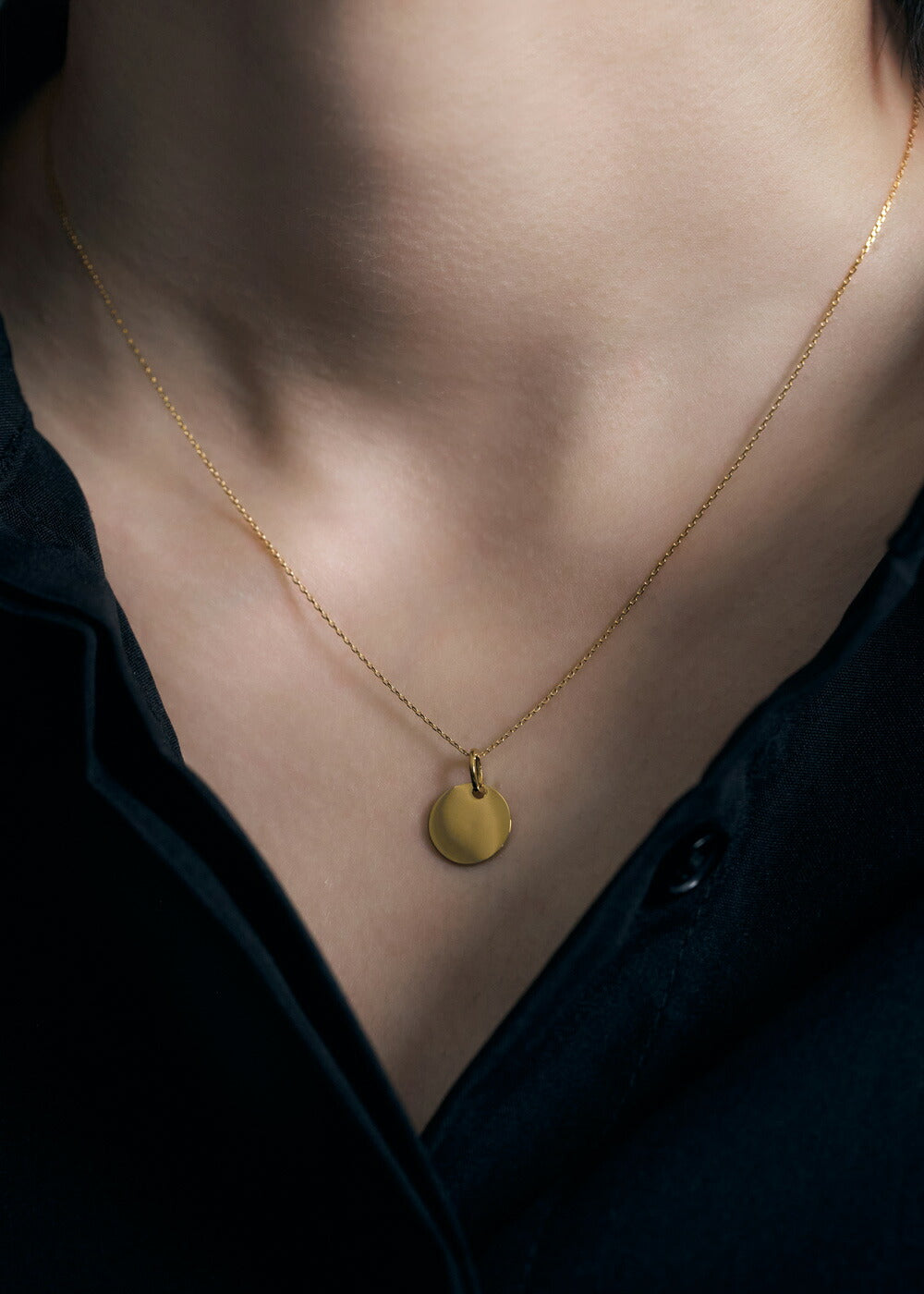K18・PTペアネックレス-Sign Pair Necklace-｜60-9852-9853