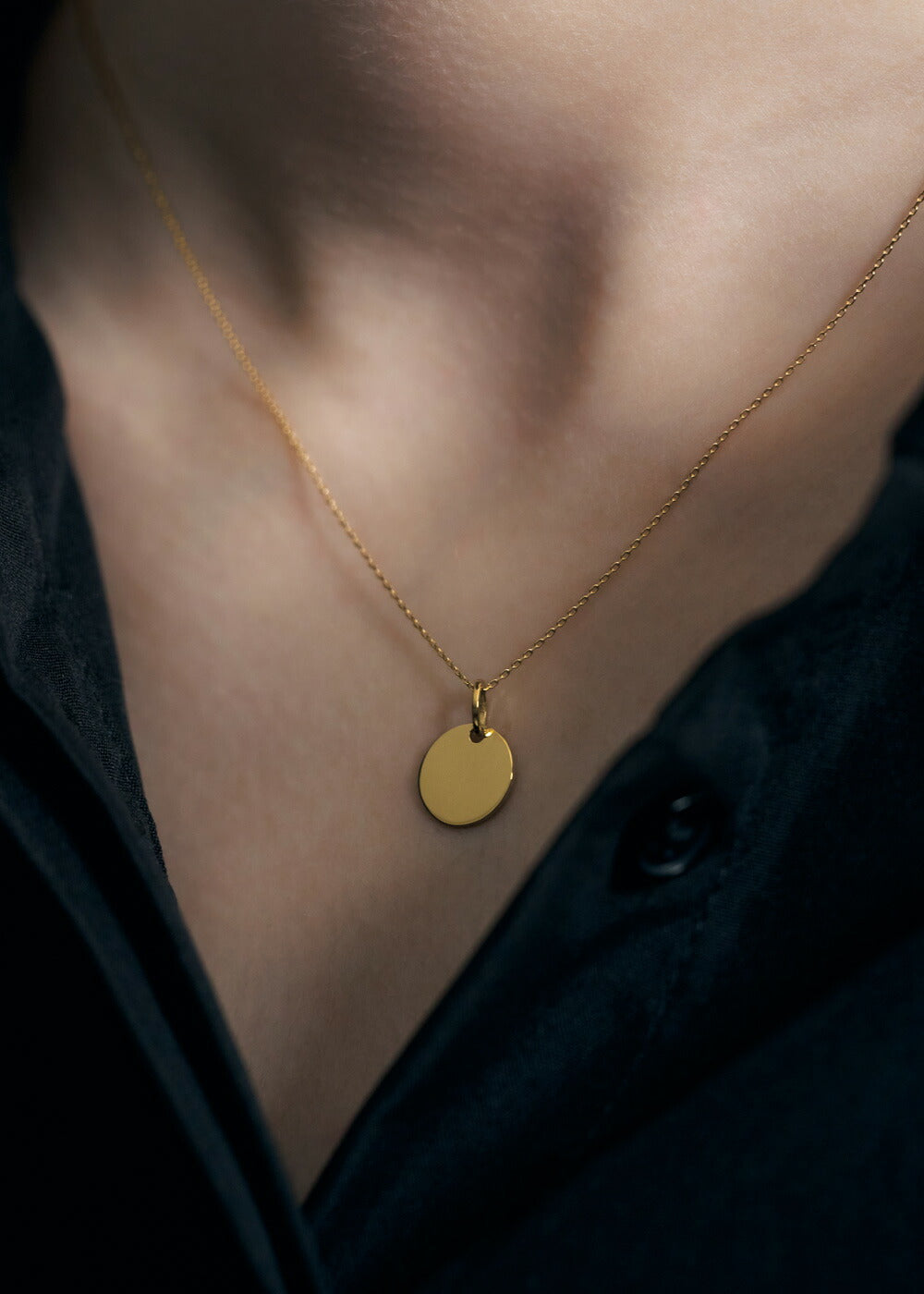 K18・PTペアネックレス-Sign Pair Necklace-｜60-9852-9853