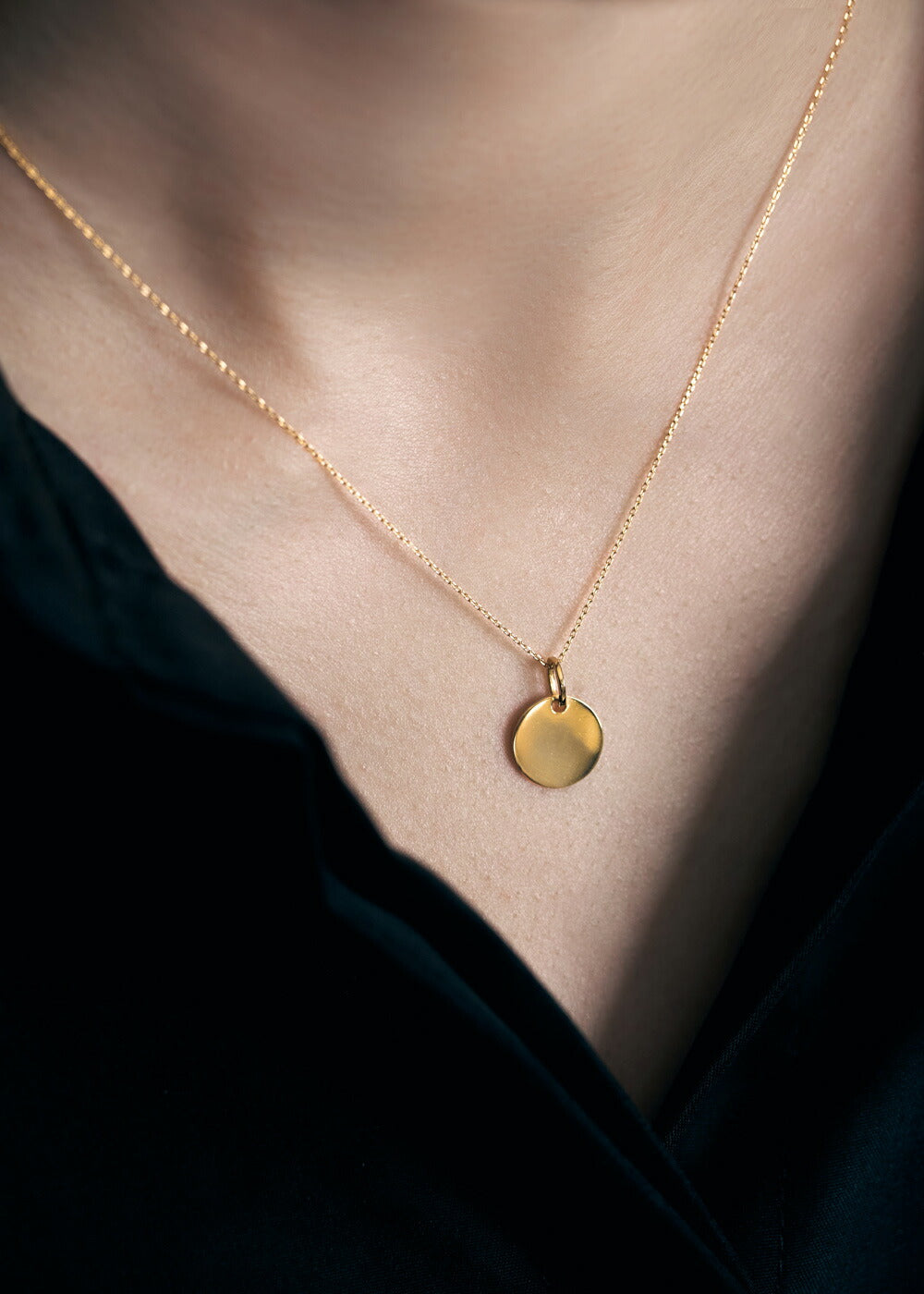 K18・PTペアネックレス-Sign Pair Necklace-｜60-9852-9853