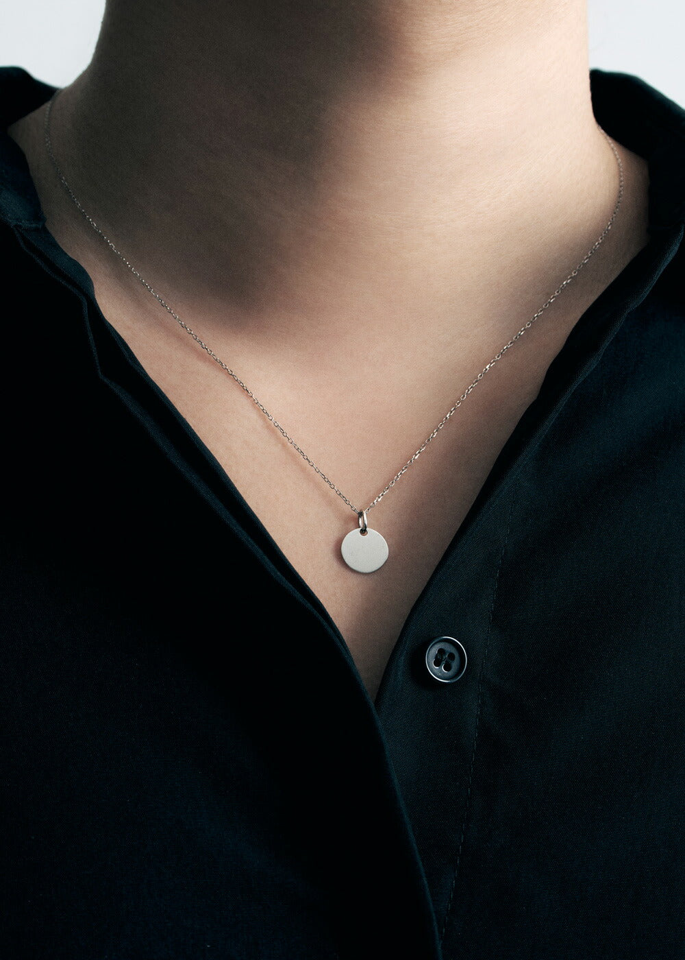K18・PTペアネックレス-Sign Pair Necklace-｜60-9852-9853