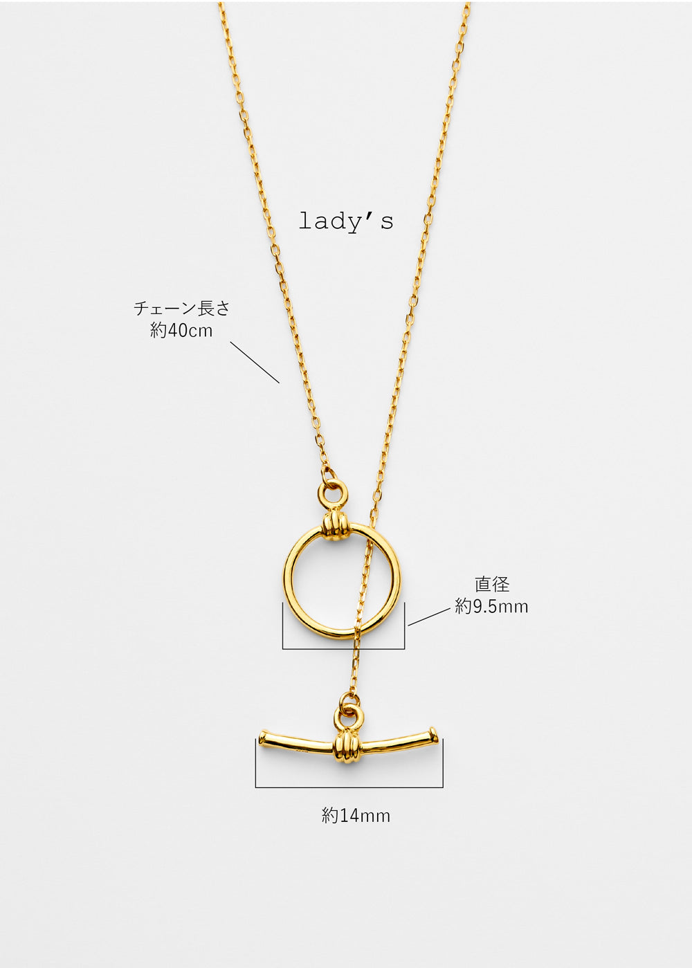 K18・PTペアネックレス-Anchor Pair Necklace-｜60-9856-9857