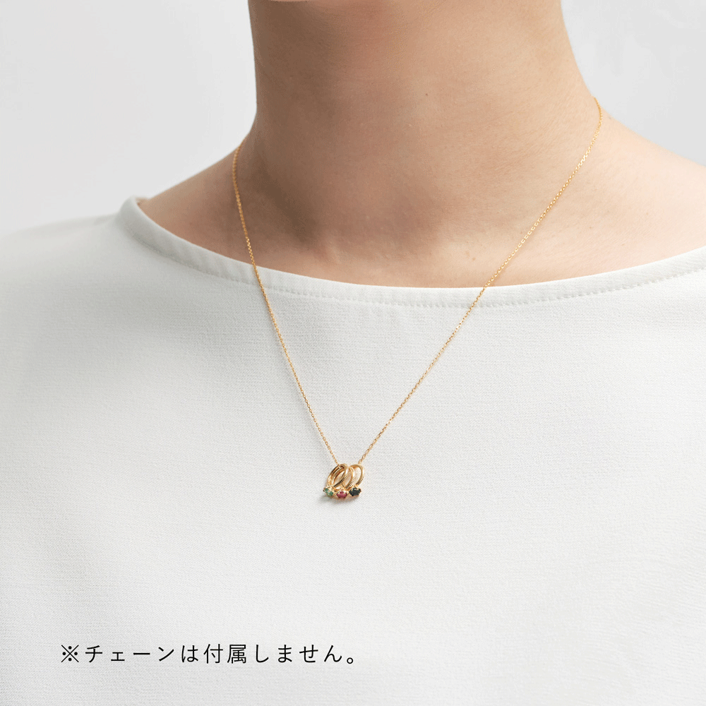 【刻印可】ベビーリング 誕生石 ペンダントトップ - precious baby -