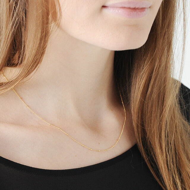 K18 ゴールド チェーンネックレス