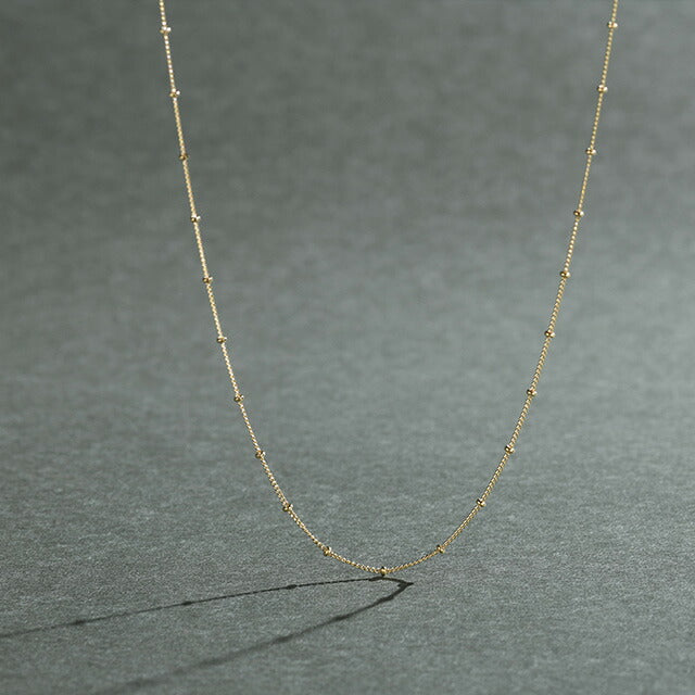 K18 ゴールド チェーンネックレス