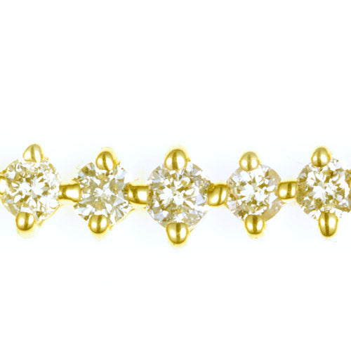 K18 ダイヤモンドネックレス