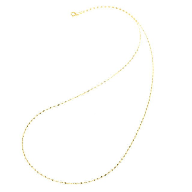 K18 ロングネックレス