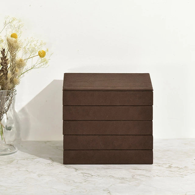 ジュエリートレイ（ブラウン）