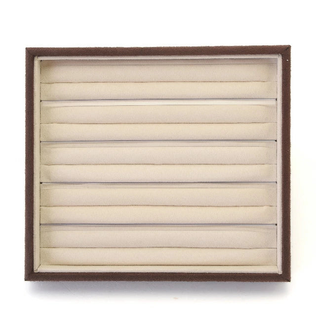 ジュエリートレイ（ブラウン）