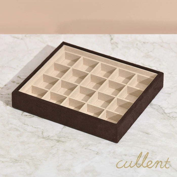 ジュエリートレイ　ブラウン（4×5マス）