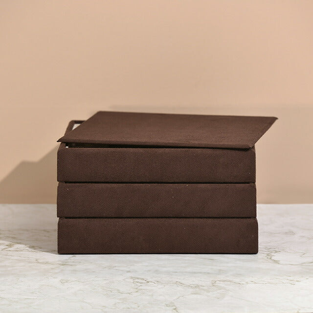 ジュエリートレイ（ブラウン）