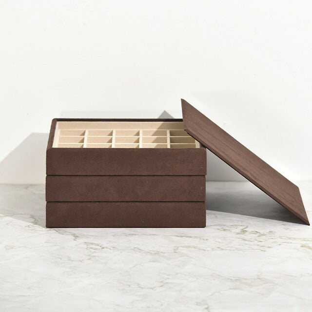 ジュエリートレイ（ブラウン）