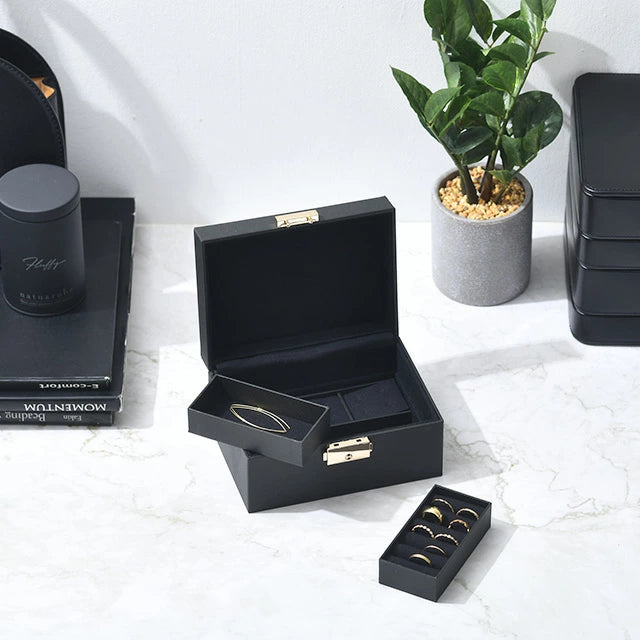 ジュエリーボックス シックブラック S（鍵付き）