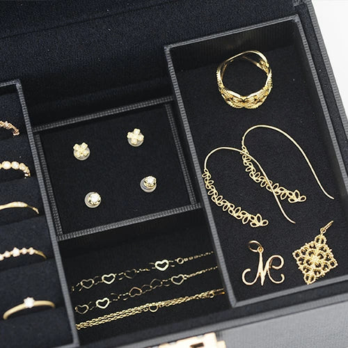 ジュエリーボックス シックブラック S（鍵付き）