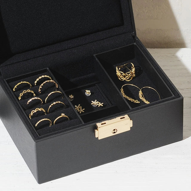 ジュエリーボックス シックブラック S（鍵付き）