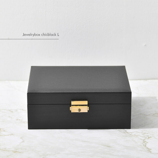 ジュエリーボックス シックブラック L（鍵付き）