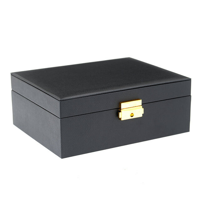 ジュエリーボックス シックブラック L（鍵付き）