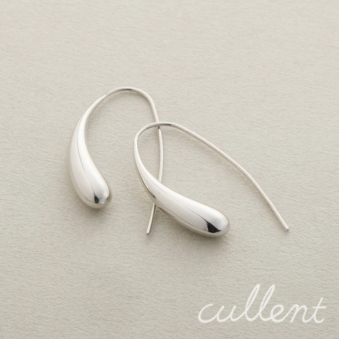 プラチナ フックピアス