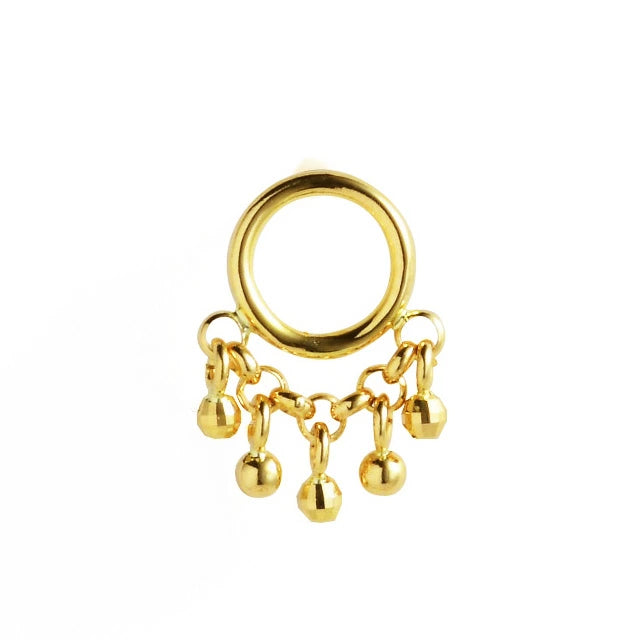 K18 フープピアス