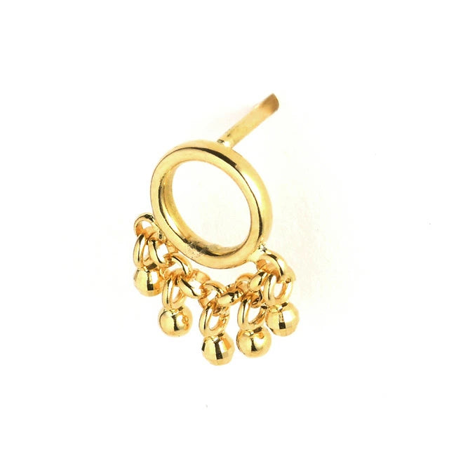 K18 フープピアス