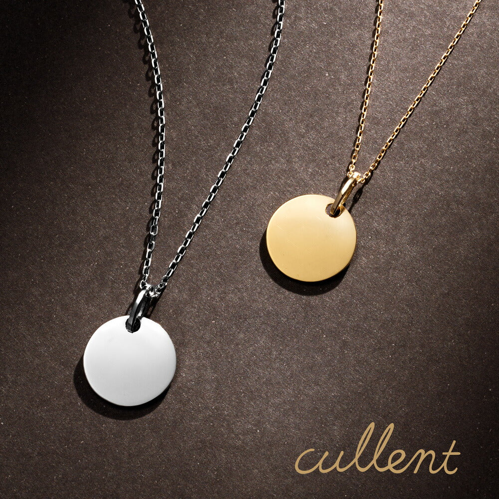 K18・PTペアネックレス-Sign Pair Necklace-｜60-9852-9853