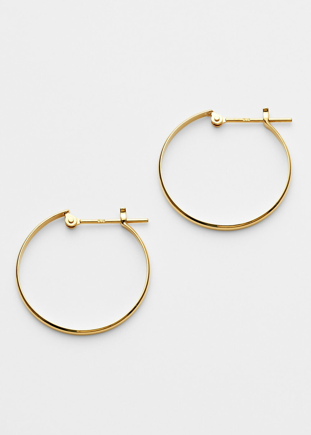 K18フープピアス- Float Hoop Pierce-｜43-8202