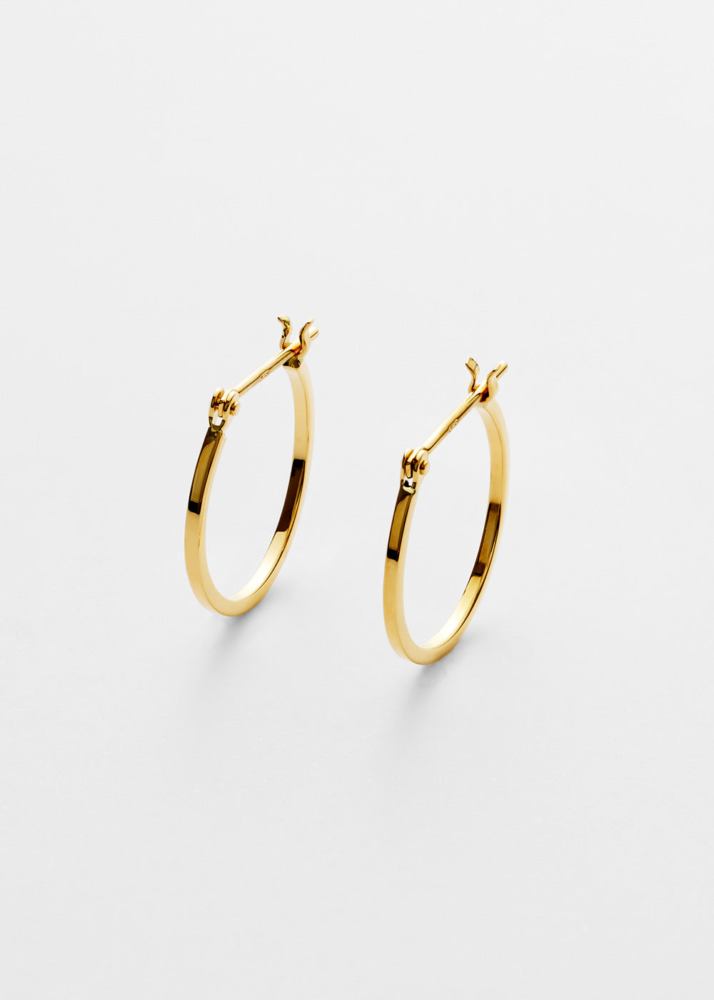K18フープピアス-Shimmer Hoop Pierce-｜43-8204