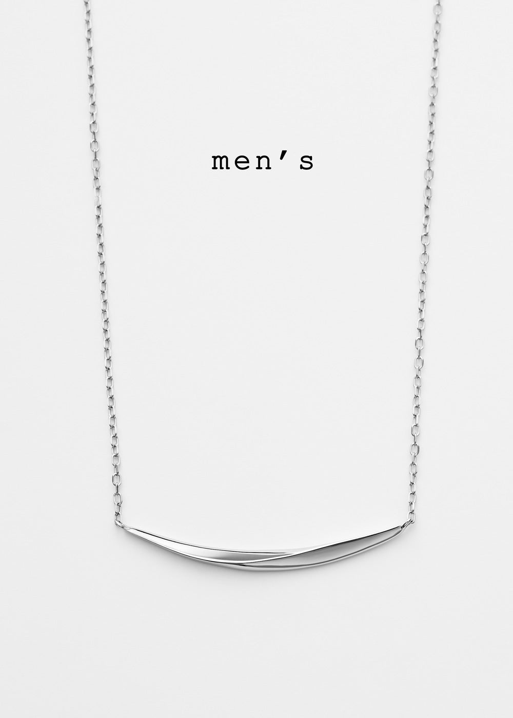 K18・PTペアネックレス-Linea Pair Necklace -｜60-9850-9851