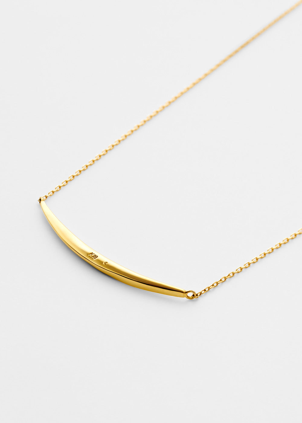 K18・PTペアネックレス-Linea Pair Necklace -｜60-9850-9851