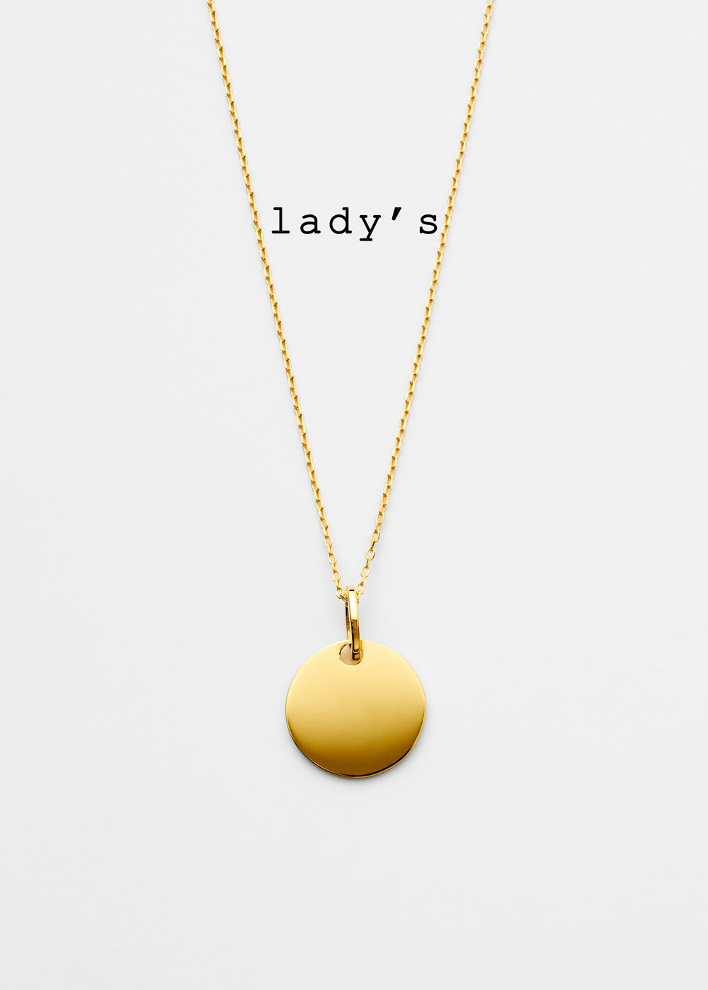 K18・PTペアネックレス-Sign Pair Necklace-｜60-9852-9853