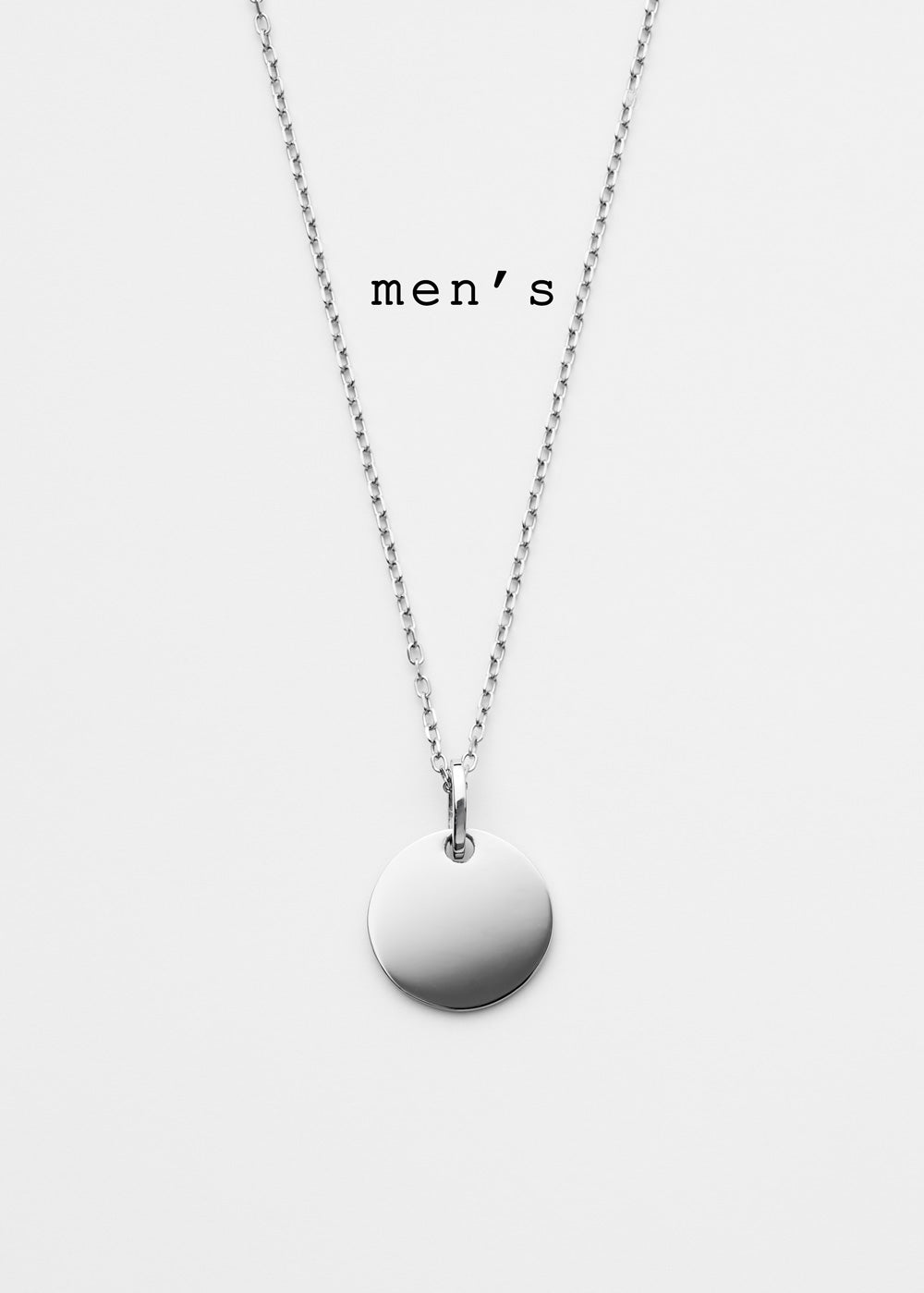 K18・PTペアネックレス-Sign Pair Necklace-｜60-9852-9853