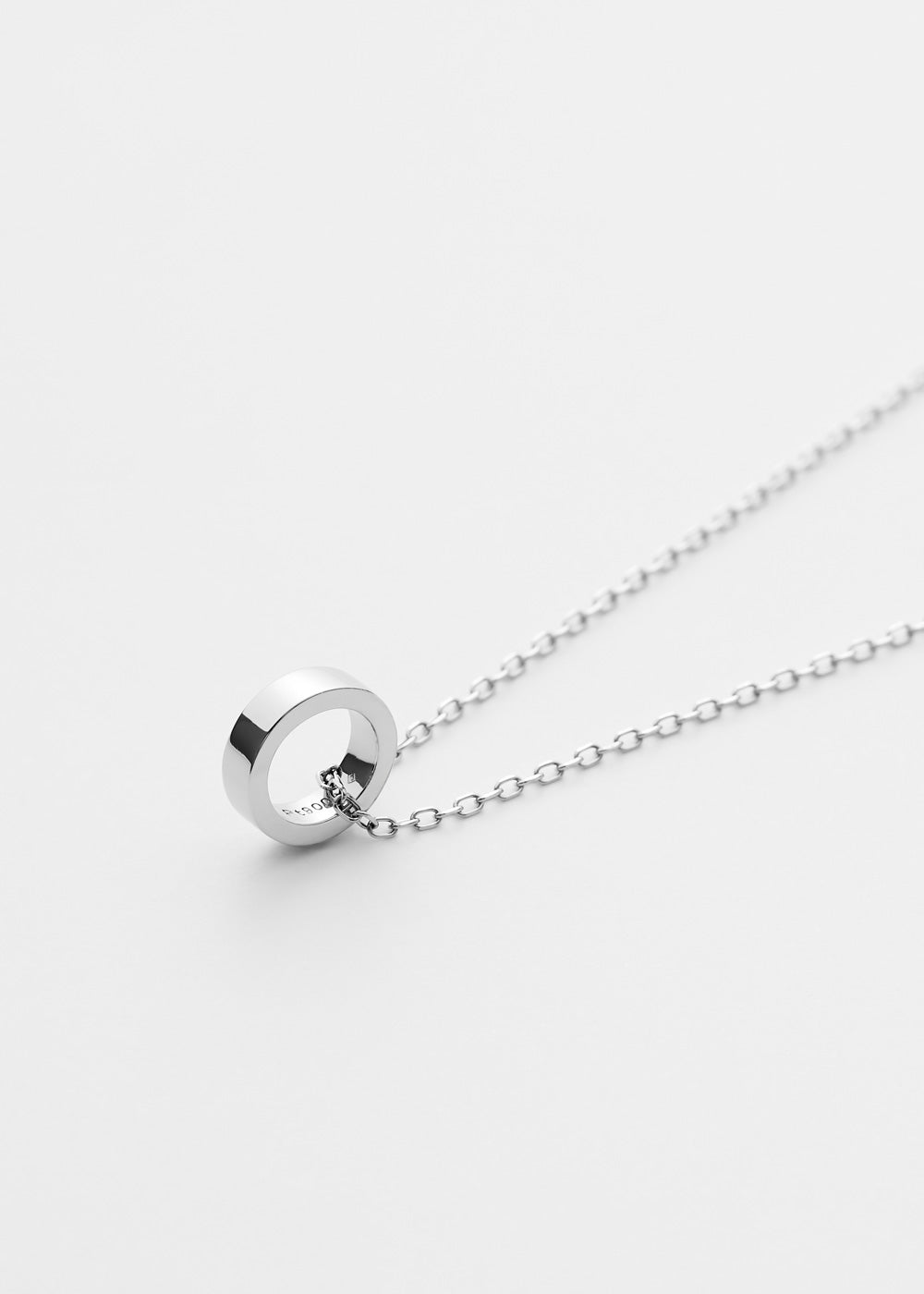 K18・PTペアネックレス-Halo Pair Necklace-｜60-9854-9855