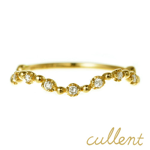 K18ダイヤモンドリング