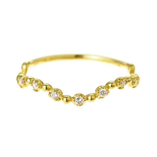 K18ダイヤモンドリング