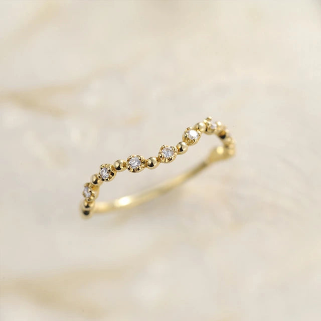 K18ダイヤモンドリング