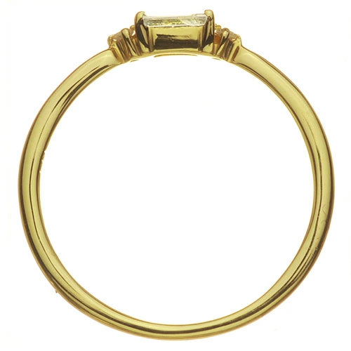 K18 カラーストーンリング