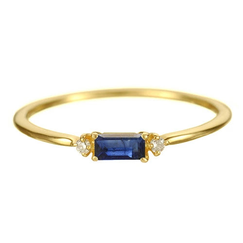 K18 カラーストーンリング