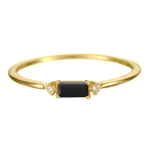 K18 カラーストーンリング