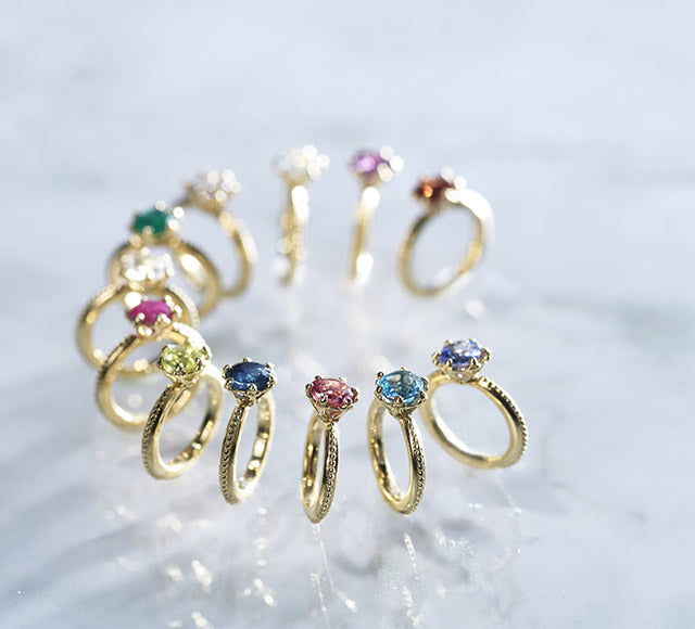 【刻印可】ベビーリング 誕生石 ペンダントトップ