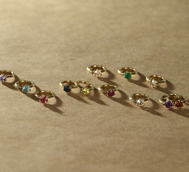 【刻印可】ベビーリング 誕生石 ペンダントトップ