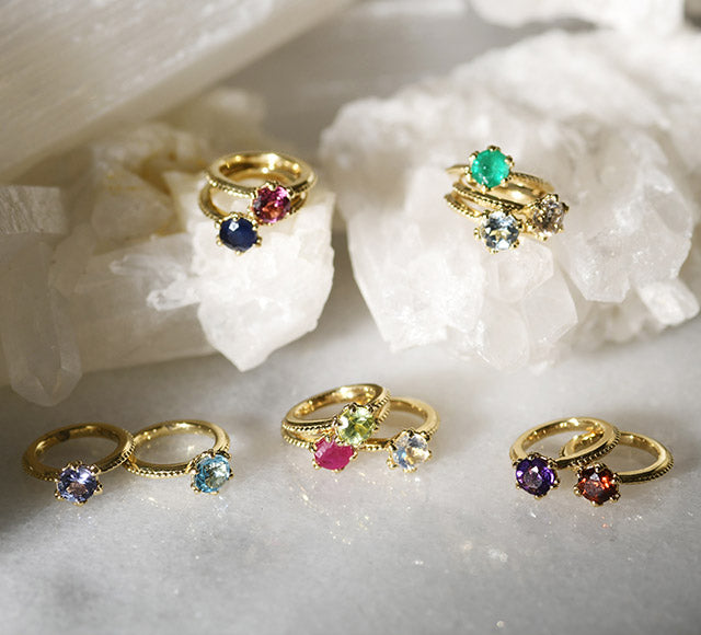 【刻印可】ベビーリング 誕生石 ペンダントトップ