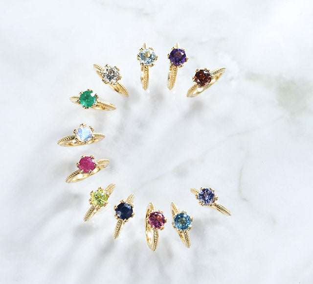 【刻印可】ベビーリング 誕生石 ペンダントトップ