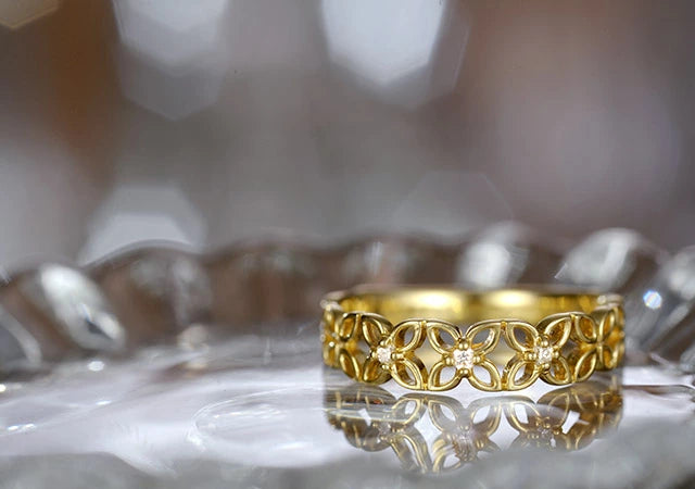 ダイヤモンドピンキーリング