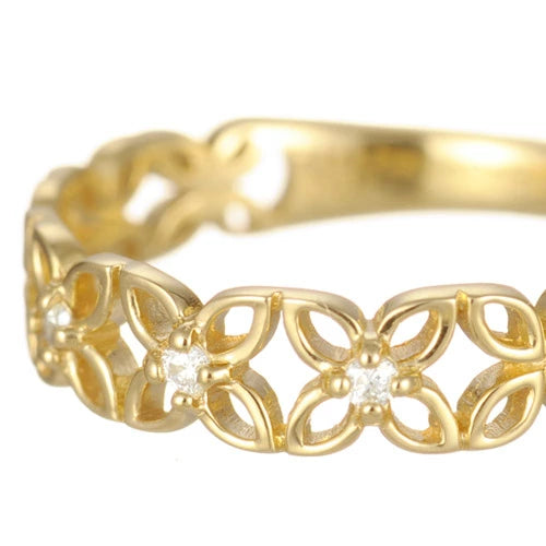 ダイヤモンドピンキーリング