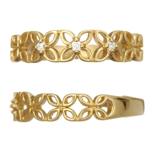 ダイヤモンドピンキーリング