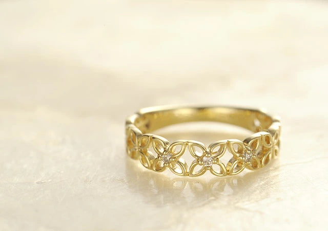 ダイヤモンドピンキーリング