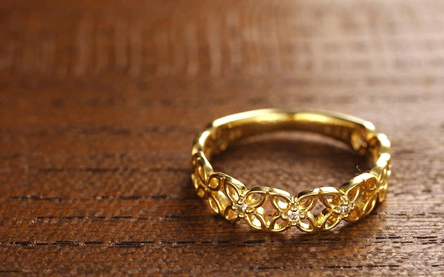 ダイヤモンドピンキーリング