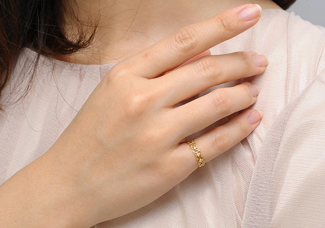 ダイヤモンドピンキーリング